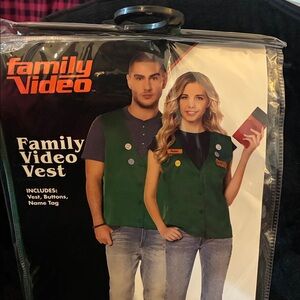 “HALLOWEEN CUSTOME”Green Family Video Vest